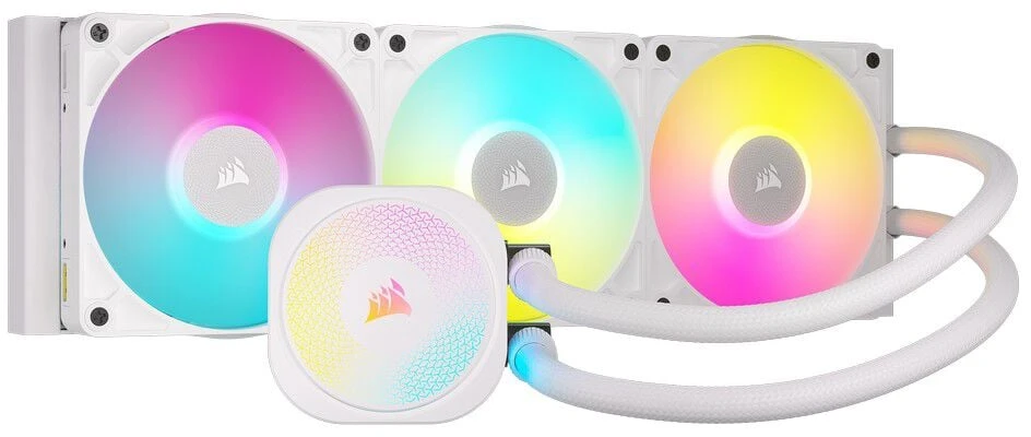 Corsair iCUE LINK Titan 360 RX RGB Baltas CW-9061021-WW