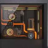 Corsair iCUE Link XD6 RGB Elite LCD Pump Reservoir Combo – juodas