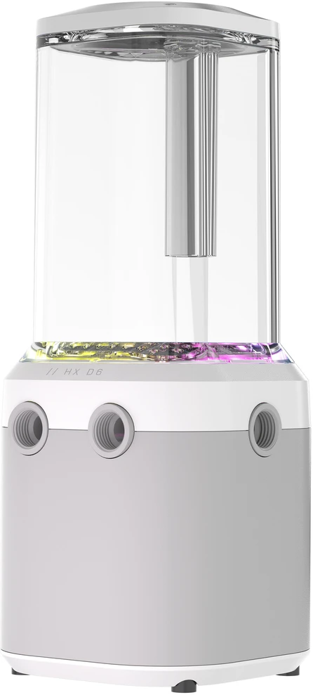 „Corsair iCUE Link XD6 RGB Elite Pump Reservoir Combo“ – baltas