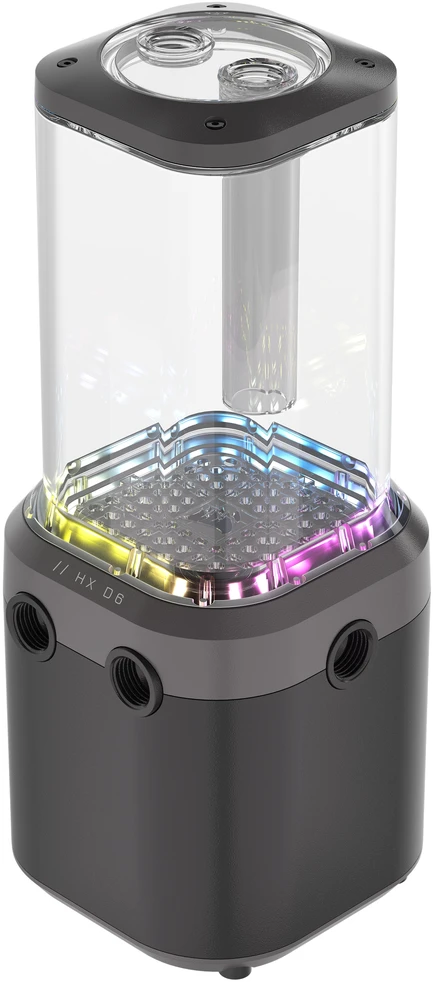 „Corsair iCUE Link XD6 RGB Elite Pump Reservoir Combo“ – juodas