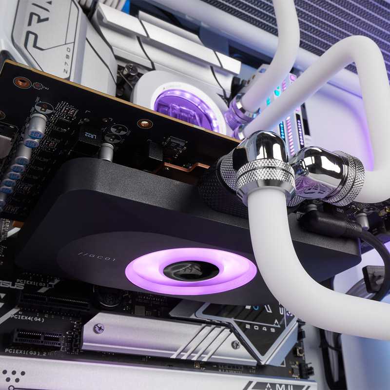 Triton Corsair iCUE LINK XG3 RGB 4080 / 4090 vandens blokas - akrilas + nikelis