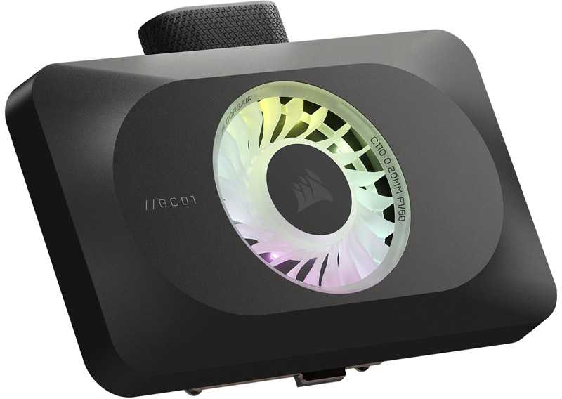 Triton Corsair iCUE LINK XG3 RGB 4080 / 4090 vandens blokas - akrilas + nikelis