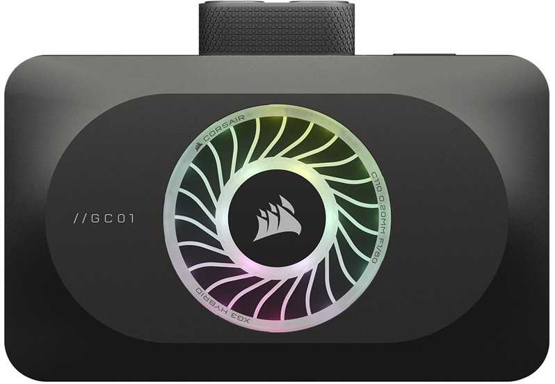 Triton Corsair iCUE LINK XG3 RGB 4080 / 4090 vandens blokas - akrilas + nikelis