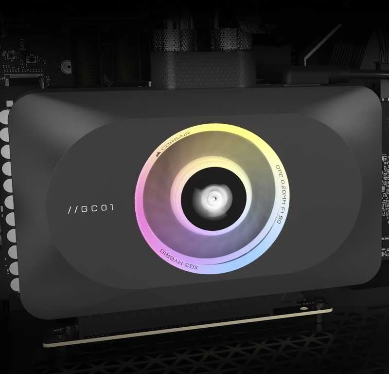 Triton „Corsair iCUE LINK XG3 RGB 7900 XT/X“ vandens blokas – akrilas + nikelis