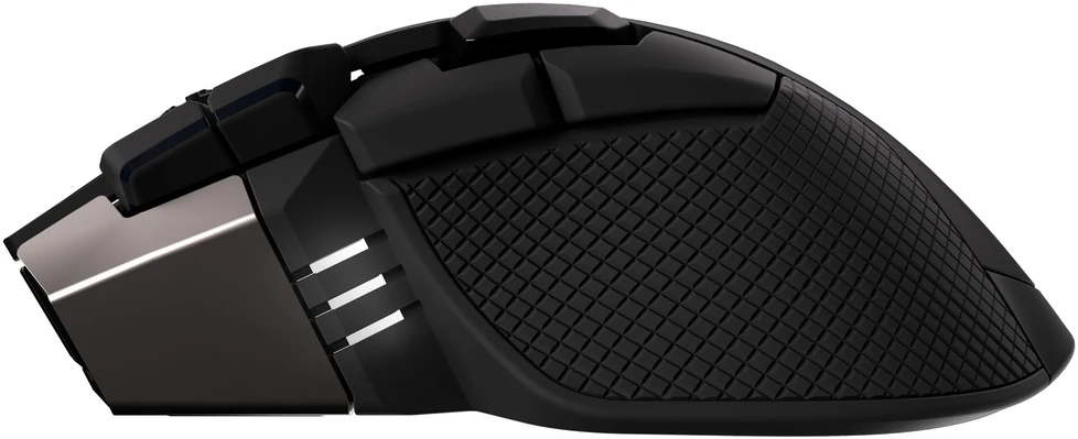 Corsair IRONCLAW SE | Pelė žaidimams | Belaidė/su laidu | 2.4GHz, Bluetooth, USB-C | Juoda