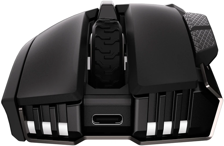 Corsair IRONCLAW SE | Pelė žaidimams | Belaidė/su laidu | 2.4GHz, Bluetooth, USB-C | Juoda