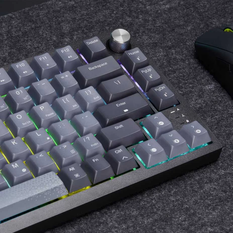 Corsair K65 Plus Wireless TKL Klaviatūra žaidimams, TKL (75%), Corsair MLX Fusion juodas, ISO (DE)