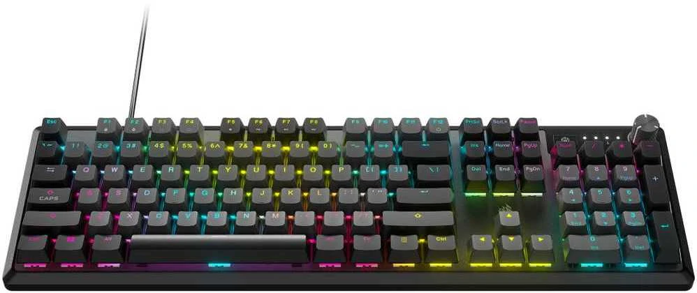 Corsair K70 RGB CORE Mechaninė klaviatūra žaidimams, RGB LED pašvietimas