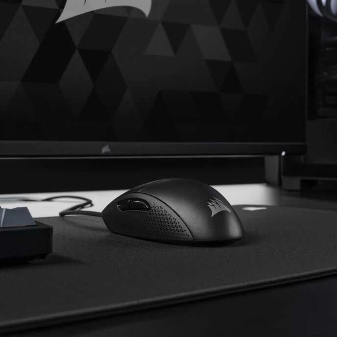 CORSAIR M55 Pelė žaidimams su laidu 16000 DPI Juodas
