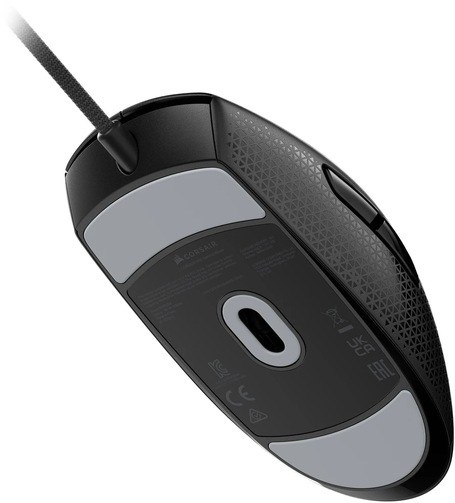 CORSAIR M55 Pelė žaidimams su laidu 16000 DPI Juodas
