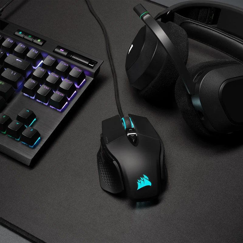 Corsair | Tunable FPS Pelė žaidimams | M65 RGB ULTRA | Pelė žaidimams | Optinė | su laidu | Juodas | Yes