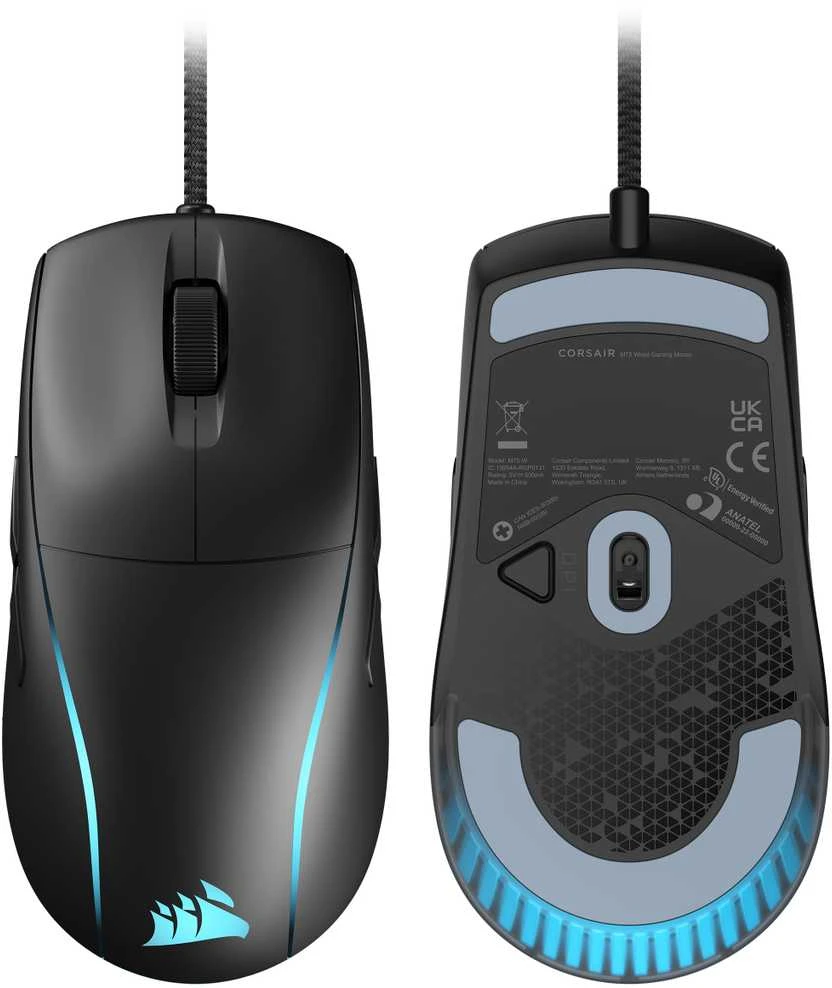 CORSAIR M75 Pelė žaidimams Optinė Juodas