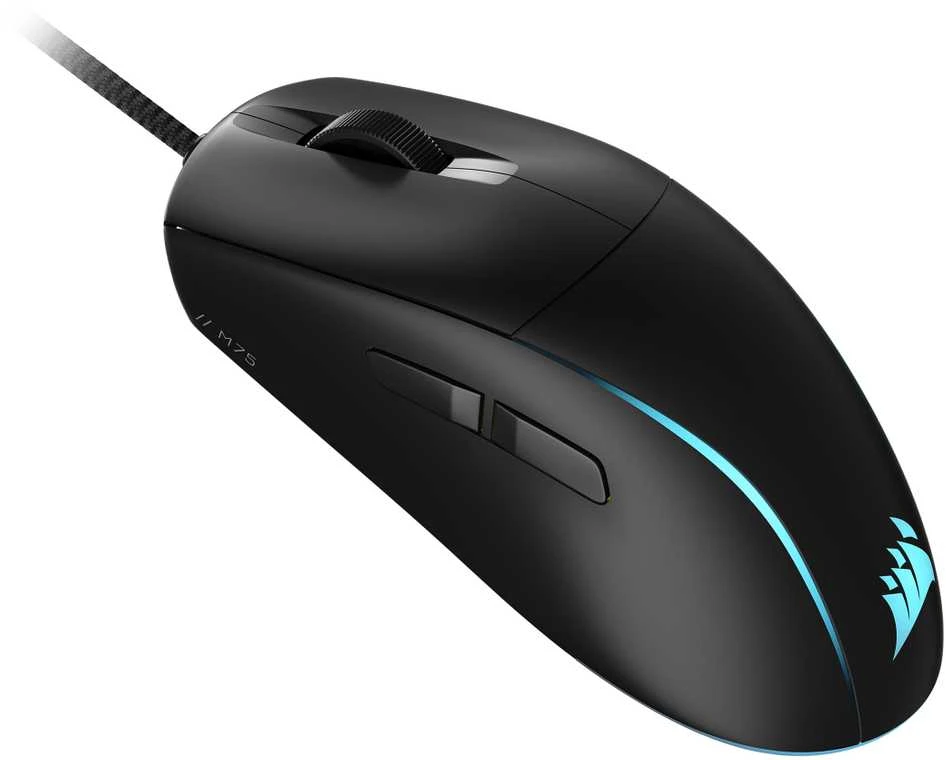 CORSAIR M75 Pelė žaidimams Optinė Juodas