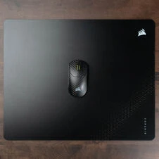 Corsair MM Glass Pelės kilimėlis, matte glass surface, non-slip base – juodas, 40cm x 50cm