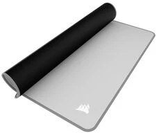 CORSAIR MM Pelės kilimėlis žaidimams, Stoffoberfläche, Anti-Fray-Kanten – grau, L