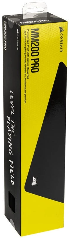 Pelės kilimėlis žaidimams Corsair MM200 PRO Premium Spill-Proof Cloth Gaming Mouse Pad — Heavy XL, Black, 450mm x 400mm x 6mm