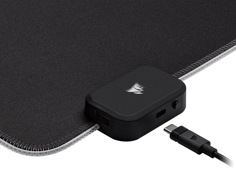Pelės kilimėlis žaidimams Corsair MM700 RGB Extended Mouse Pad, 930mm x 400mm x 4mm