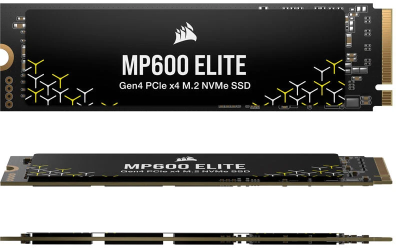 Corsair MP600 Elite NVMe SSD, PCIe 4.0 M.2 Type 2280 - 2 TB