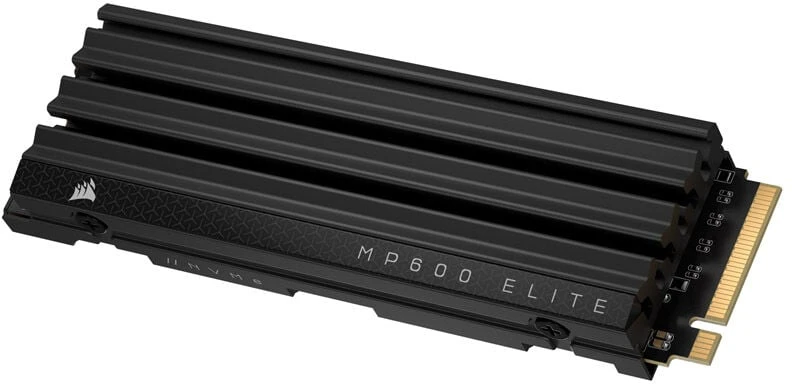 Corsair MP600 Elite NVMe SSD, PCIe 4.0 M.2 Type 2280 - 1 TB with heatsink