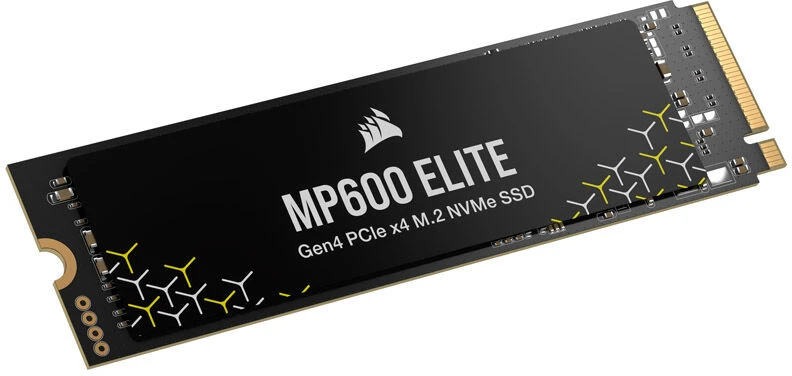 M.2 1TB CORSAIR PCI-E NVMe Gen4 MP600 ELITE mažmeninė prekyba
