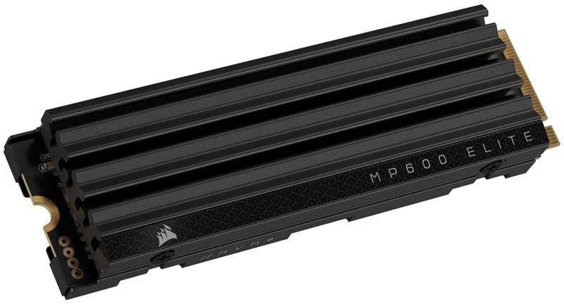 Corsair MP600 Elite NVMe SSD, PCIe 4.0 M.2 Type 2280 - 1 TB with heatsink