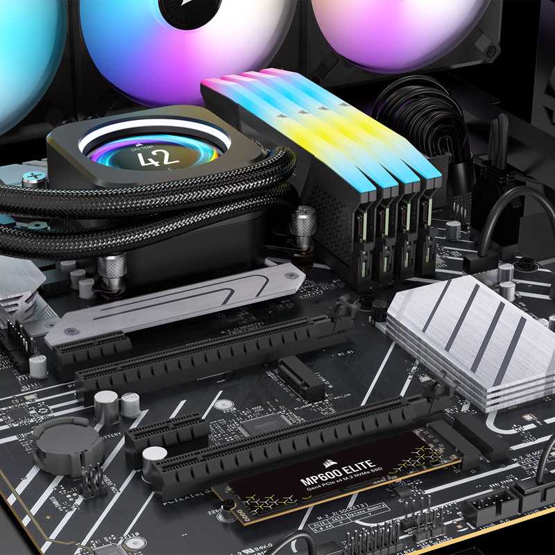 „Corsair MP600 Elite NVMe SSD“, PCIe 4.0 M.2 tipo 2280 – 2 TB