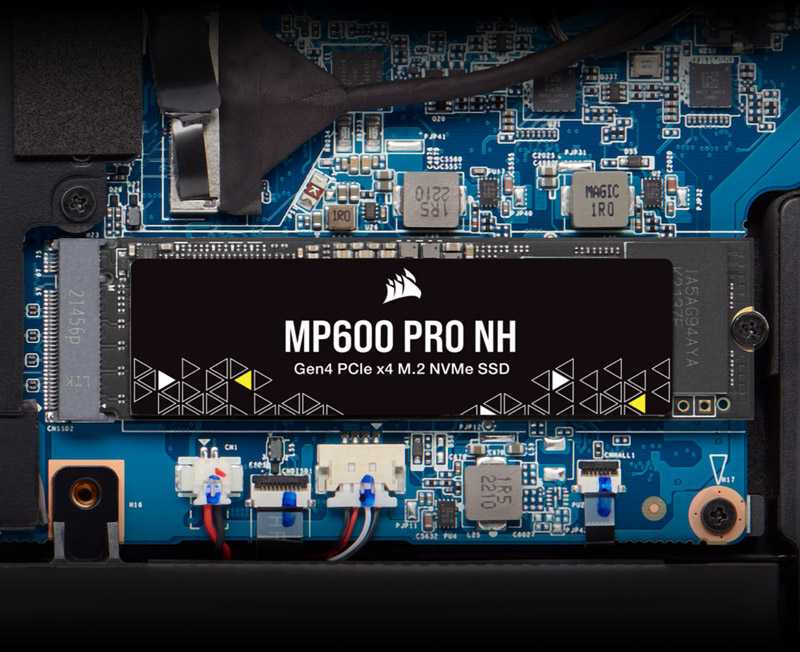 M.2 4TB CORSAIR PCI-E NVMe Gen4 MP600 PRO NH mažmeninė prekyba
