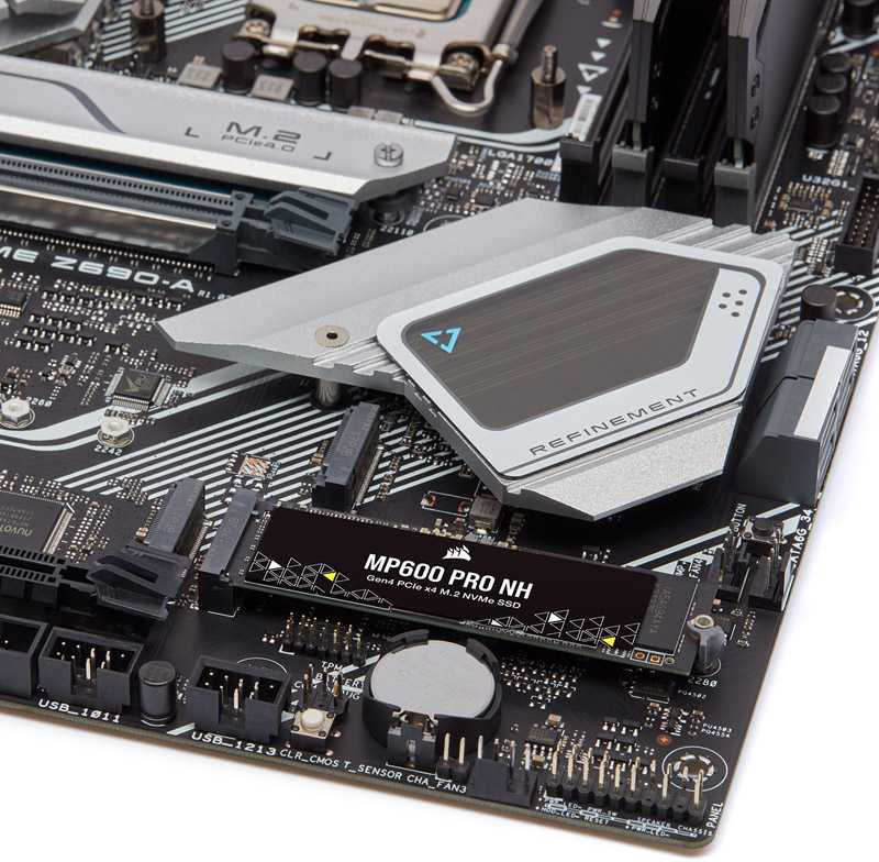 M.2 4TB CORSAIR PCI-E NVMe Gen4 MP600 PRO NH mažmeninė prekyba