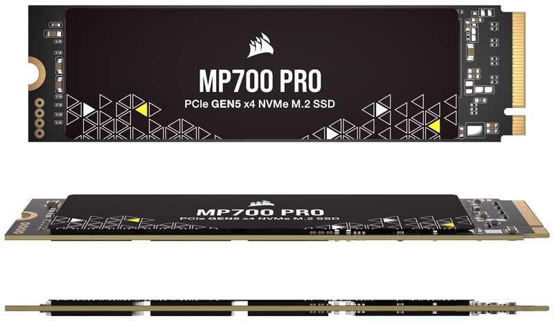 Corsair MP700 Pro NVMe SSD, PCIe 5.0 M.2 Typ 2280 – 1 TB