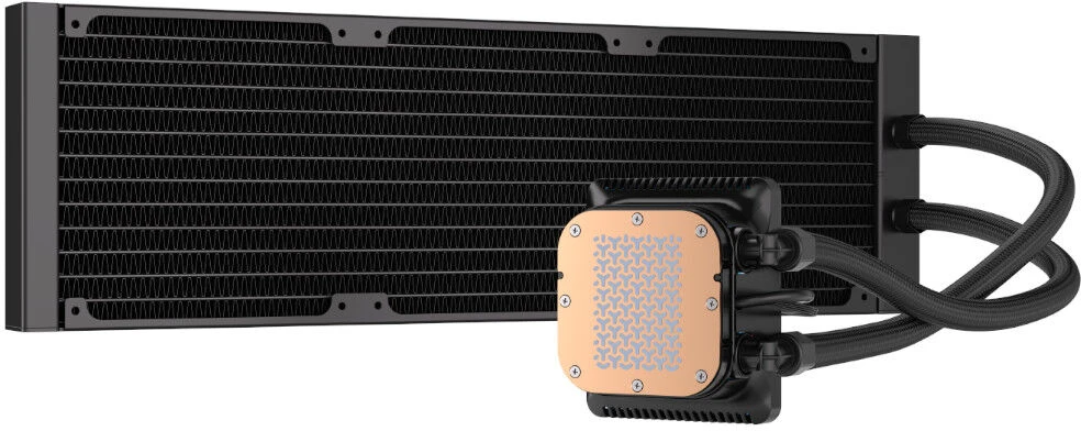 Corsair Nautilus II 360 RS LCD 360 mm AIO aušintuvas, juodas