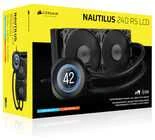 CORSAIR NAUTILUS 240 RS LCD AIO Aušintuvas | Juodas