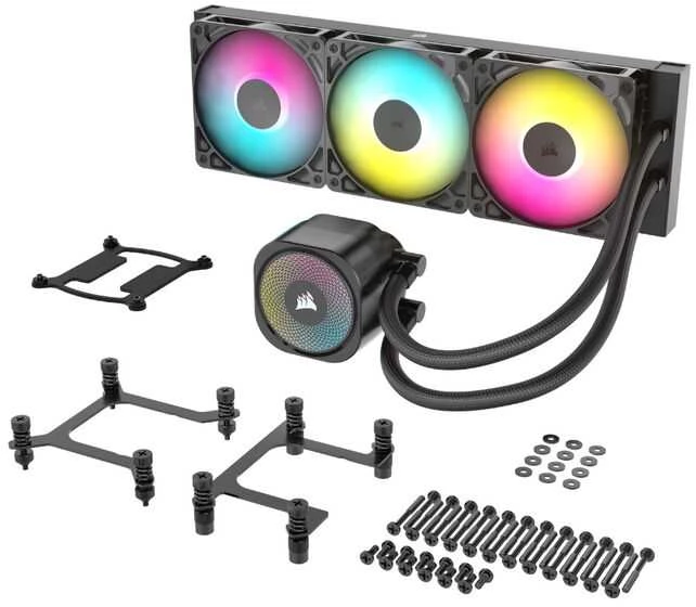 Corsair NAUTILUS 360 skysčio aušinimas su RGB apšvietimu