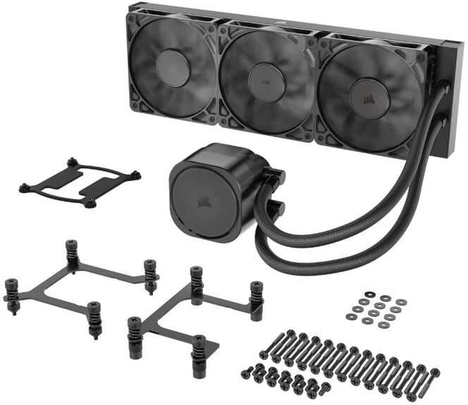 Corsair Nautilus 360 RS aušinimo sistema su priedais