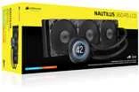 Corsair Nautilus RS 360 LCD ARGB Complete Vanduo Cooling – 360 mm, juodas