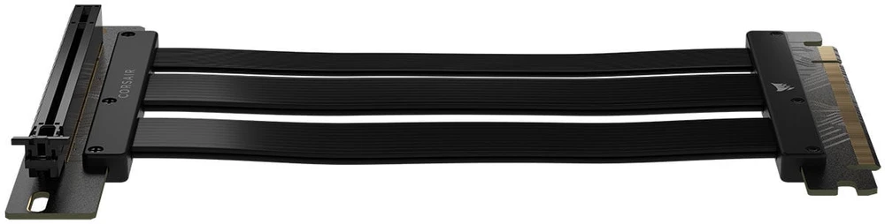Vaizdo plokštė Corsair Premium PCIe 5 x16 Extension Cable, Juodas, 175mm