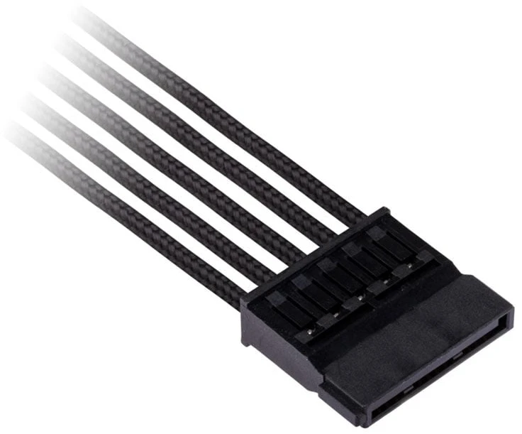 Corsair Premium Pro Sleeved Cable Set (Gen 4) – juodas