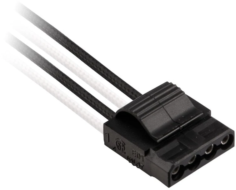 Corsair Premium Pro Sleeved Cable Set (Gen 4) – baltas/juodas