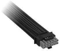 „Corsair Premium Sleeved“ 12V-2×6 į 12V-2×6 kabelis, universalus – Juodas