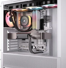 „Corsair Premium Sleeved“ 2x 8 kontaktų į 12 V 2×6 kabelis, skirtas 4 tipo maitinimo šaltiniui – Juodas/Baltas