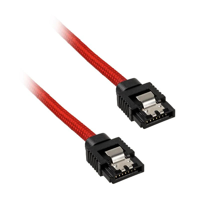 „Corsair Premium“ SATA kabelis su įmautėle, raudonas, 60 cm, 2 vnt. pakuotėje