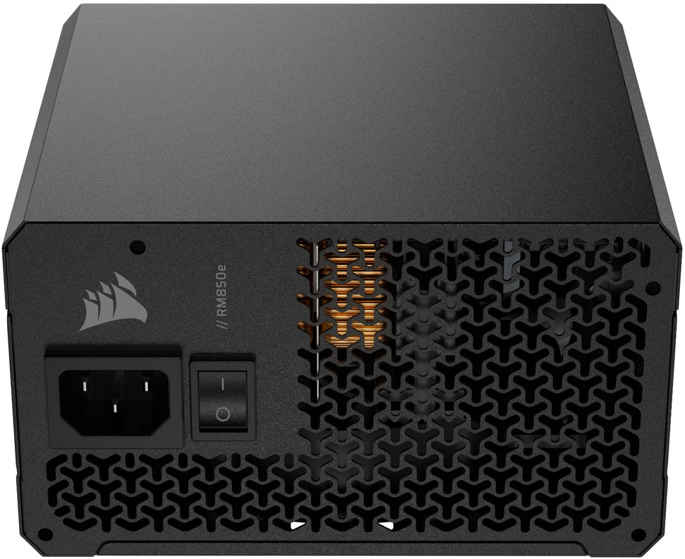 CORSAIR RMe Series 3rd Gen RM850e ThermalProtect 850 W ATX 3.1 PCIe 5.1 Cybenetics Platinum sertifikuotas pilnai modulinis maitinimo šaltinis
