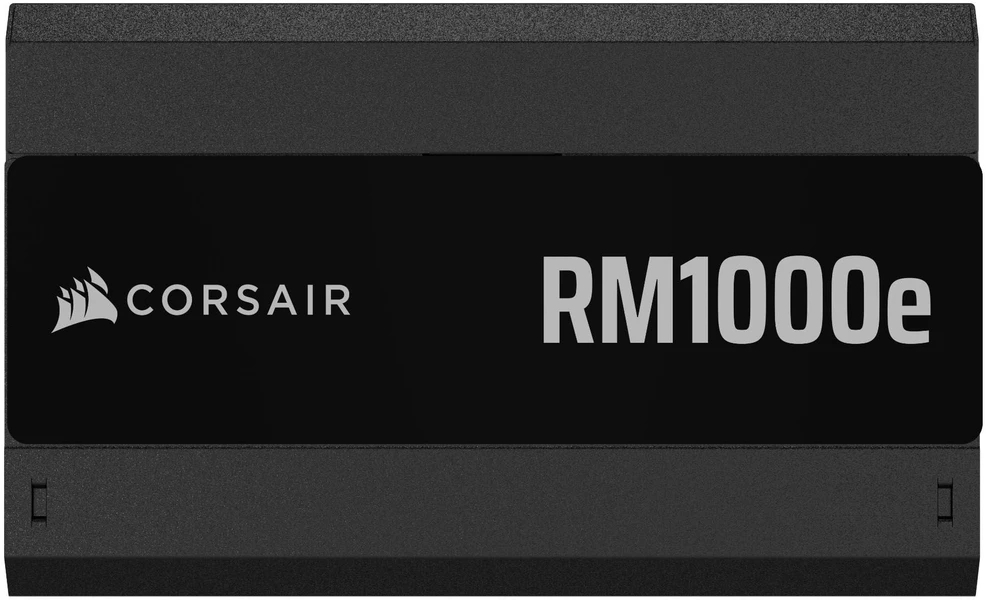 CORSAIR RMe serijos RM1000e 1000 vatų ATX 3.1 PCIe 5.1 Cybenetics Gold sertifikuotas visiškai modulinis maitinimo šaltinis