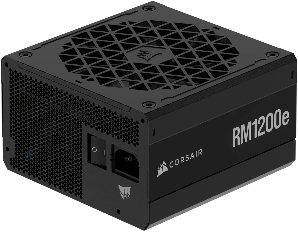 CORSAIR RMe serijos RM1200e 1200W visiškai modulinis 80PLUS Gold ATX maitinimo šaltinis