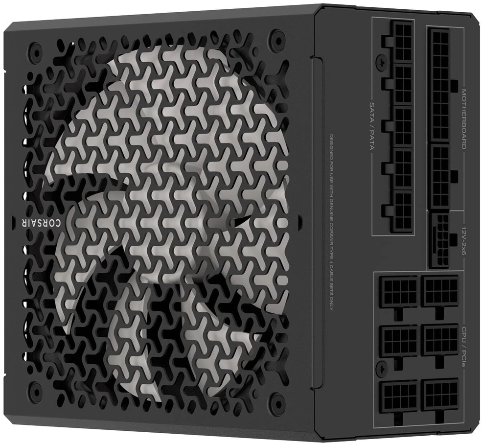 CORSAIR RMx serijos RM1000x 1000 vatų ATX 3.0 80 PLUS GOLD sertifikuotas visiškai modulinis maitinimo šaltinis