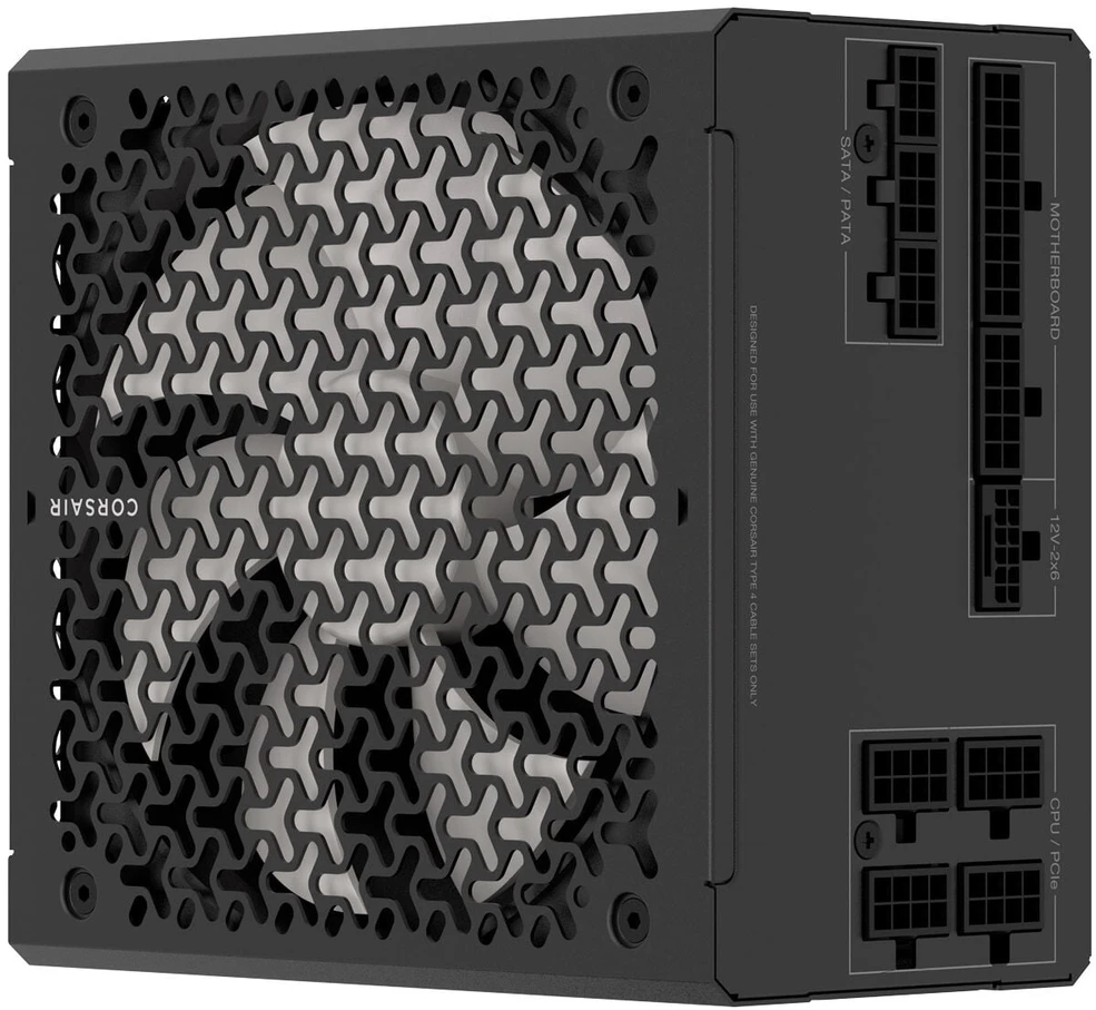 CORSAIR RMx serijos RM750x 750 vatų ATX 3.0 80 PLUS GOLD sertifikuotas visiškai modulinis maitinimo šaltinis