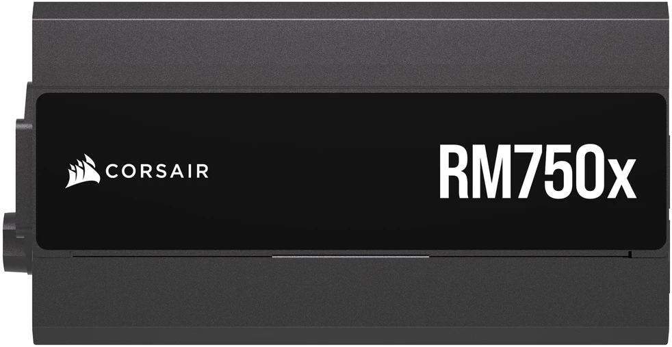 CORSAIR RMx serijos RM750x 750 vatų ATX 3.0 80 PLUS GOLD sertifikuotas visiškai modulinis maitinimo šaltinis