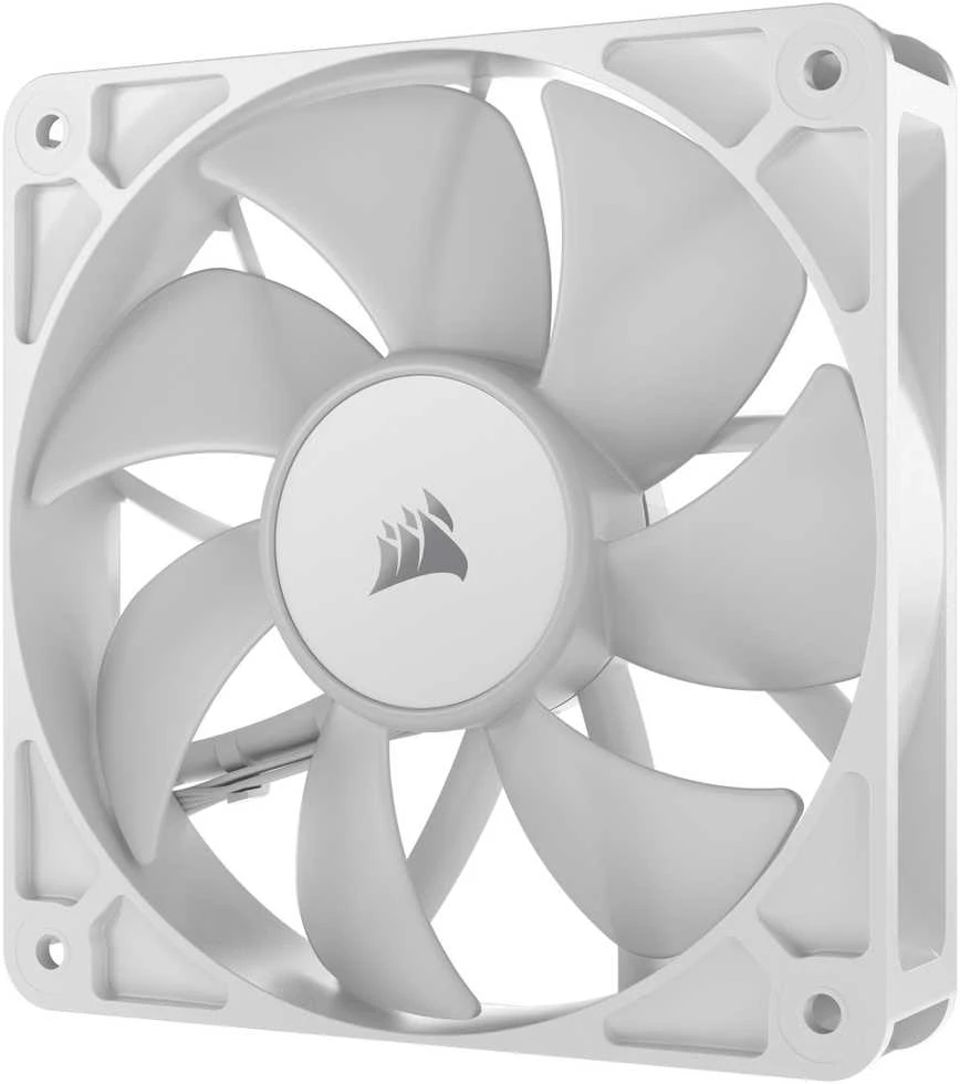 Corsair RS ARGB PWM korpuso ventiliatorius – 120 mm, baltos spalvos