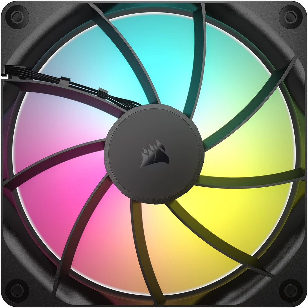 Corsair RS ARGB PWM Fan – 140 mm, juodas