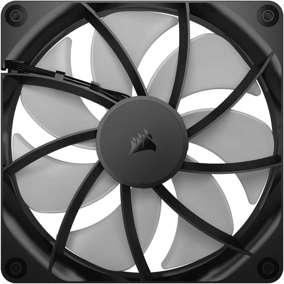 Corsair RS ARGB PWM Fan – 140 mm, juodas