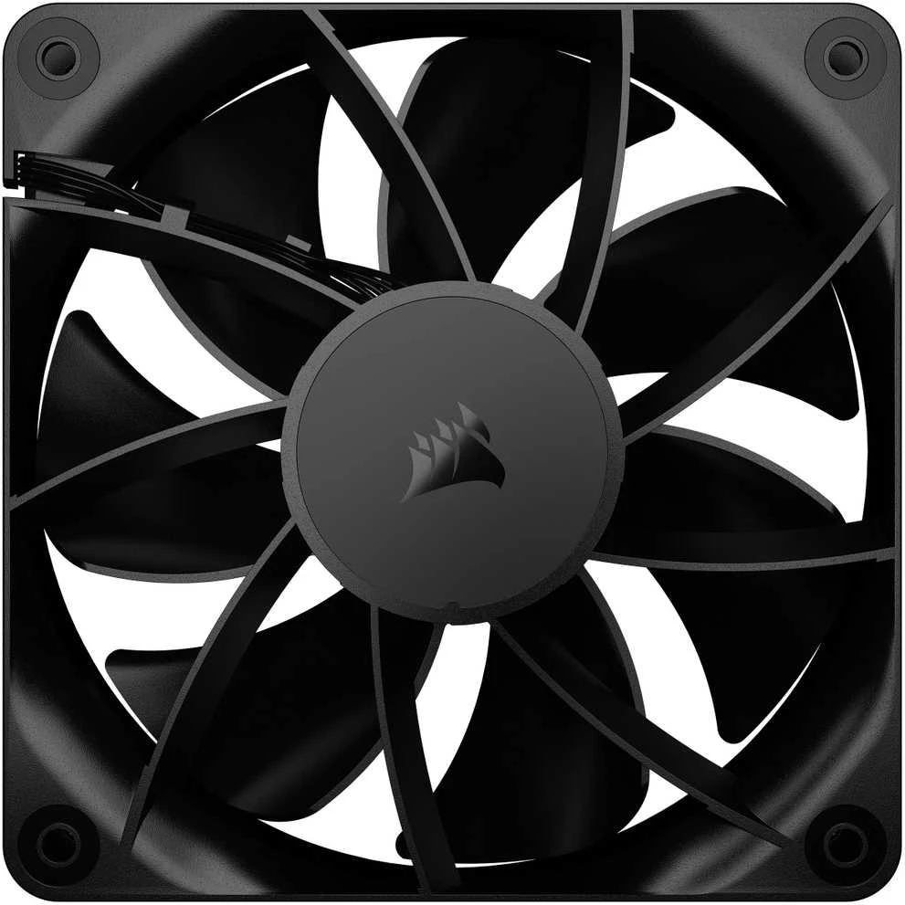 Corsair RS Series 120, PWM korpuso ventiliatorius – 120mm, juodos spalvos